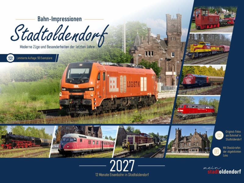 Bahn-Impressionen Stadtoldendorf 2027 – Limitierter A3-Wandkalender